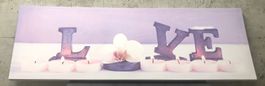 Leinwand Bild (Druck) mit Beleuchtung