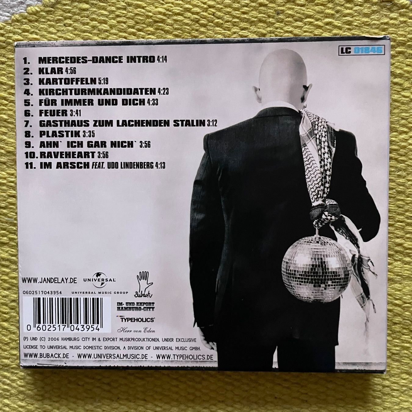 CD: JAN DELAY-MERCEDES DANCE (DIGIPACK) – Usato da Rorschacherberg venduto da CD-Roli 1