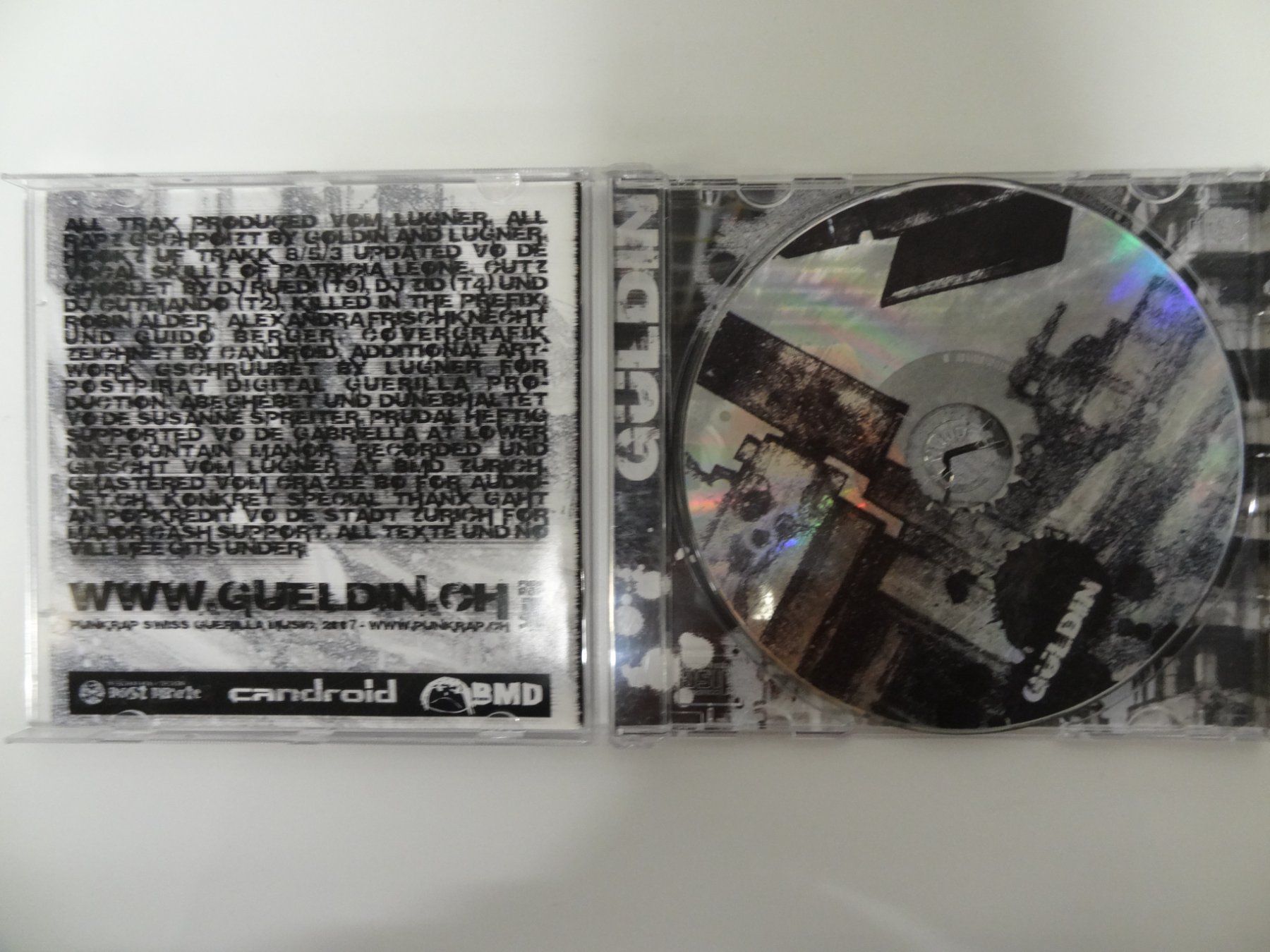 CDs: Gueldin CD - Punkrap vom Album Querdin – Gebraucht aus luzern von musicandart 2
