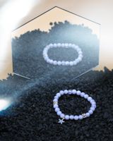 Chalcedon Armband mit Sternanhänger