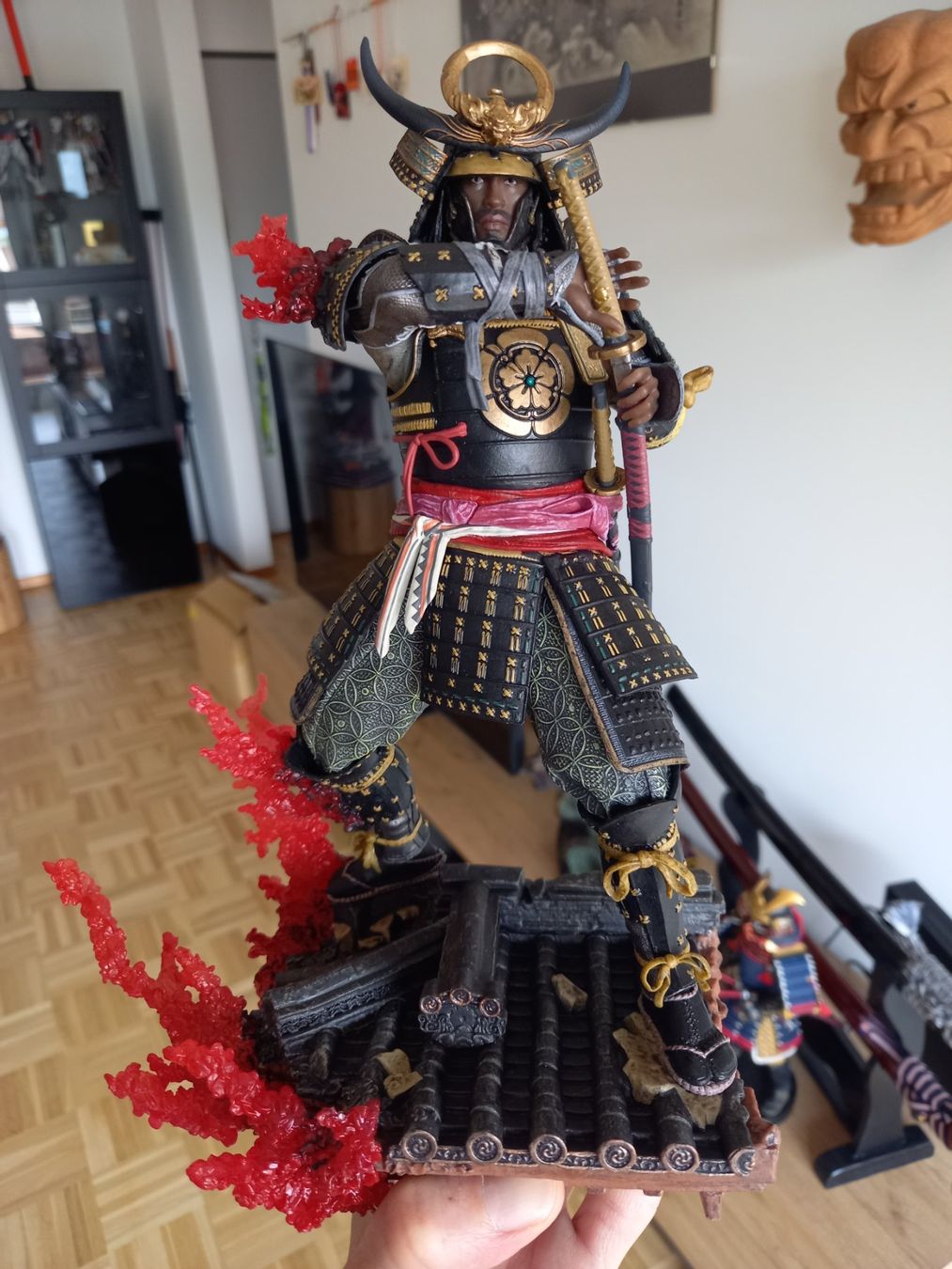 Creed Statuette: Assassin's Creed Shadows - Yasuke 1/8 LED Figur - 28cm – Nuovo e nell'imballaggio originale da Caslano venduto da mecha_gundam 7