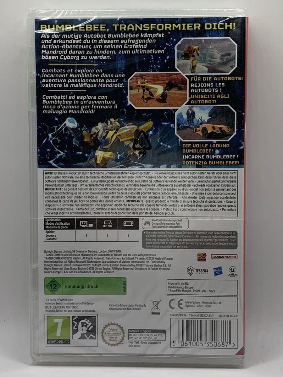 Nintendo Giochi: Nintendo Switch - Transformers EarthSpark Expedition - neu – Nuovo e nell'imballaggio originale da Ostermundigen venduto da RG-Collector 1