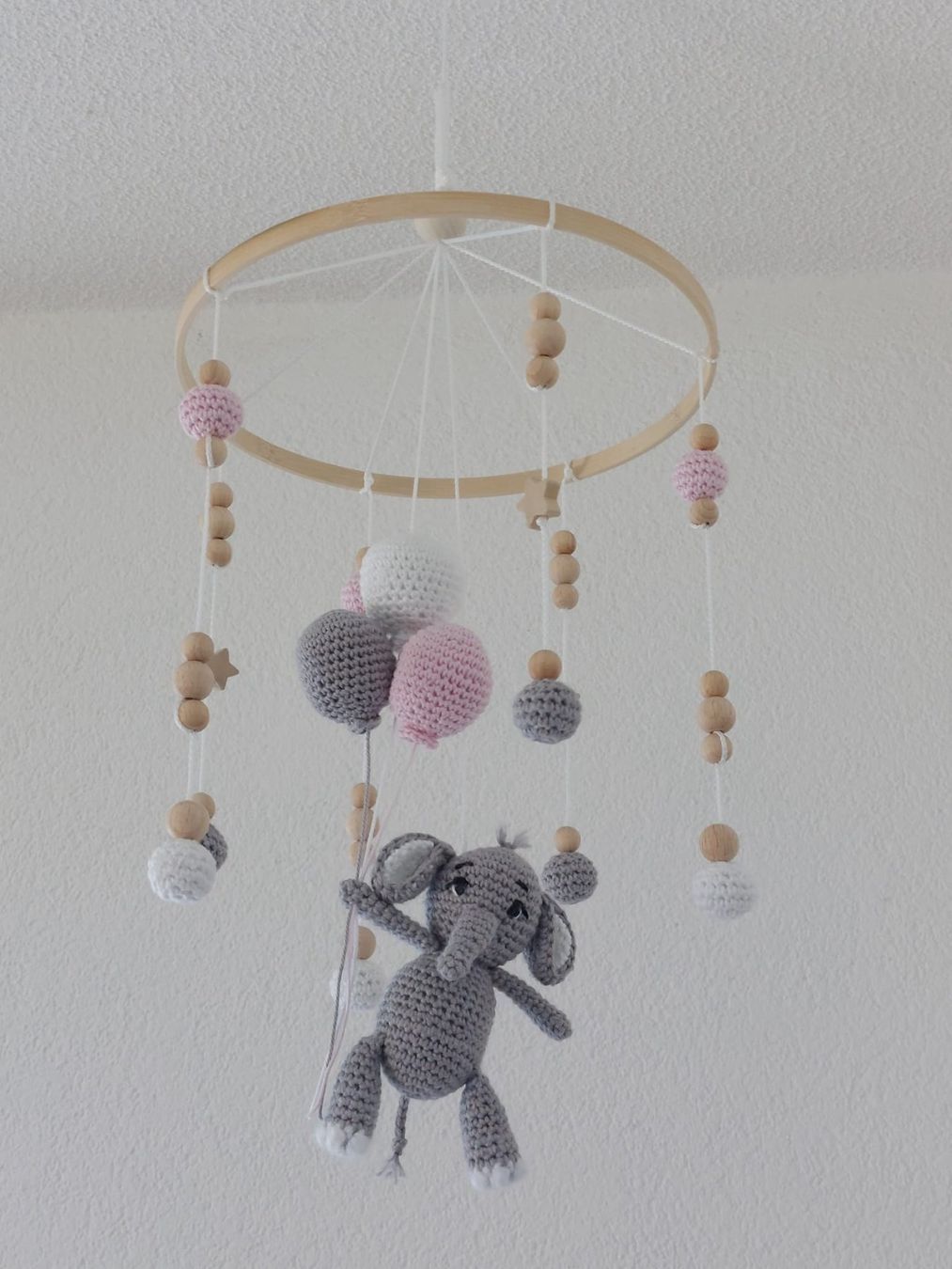Giocattoli: Baby Mobile Elefant – Nuovo e nell'imballaggio originale da Bleienbach venduto da babyhandgemachts