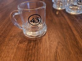 Licor 43 Gläser 12 Stück guter Zustand shotgläser