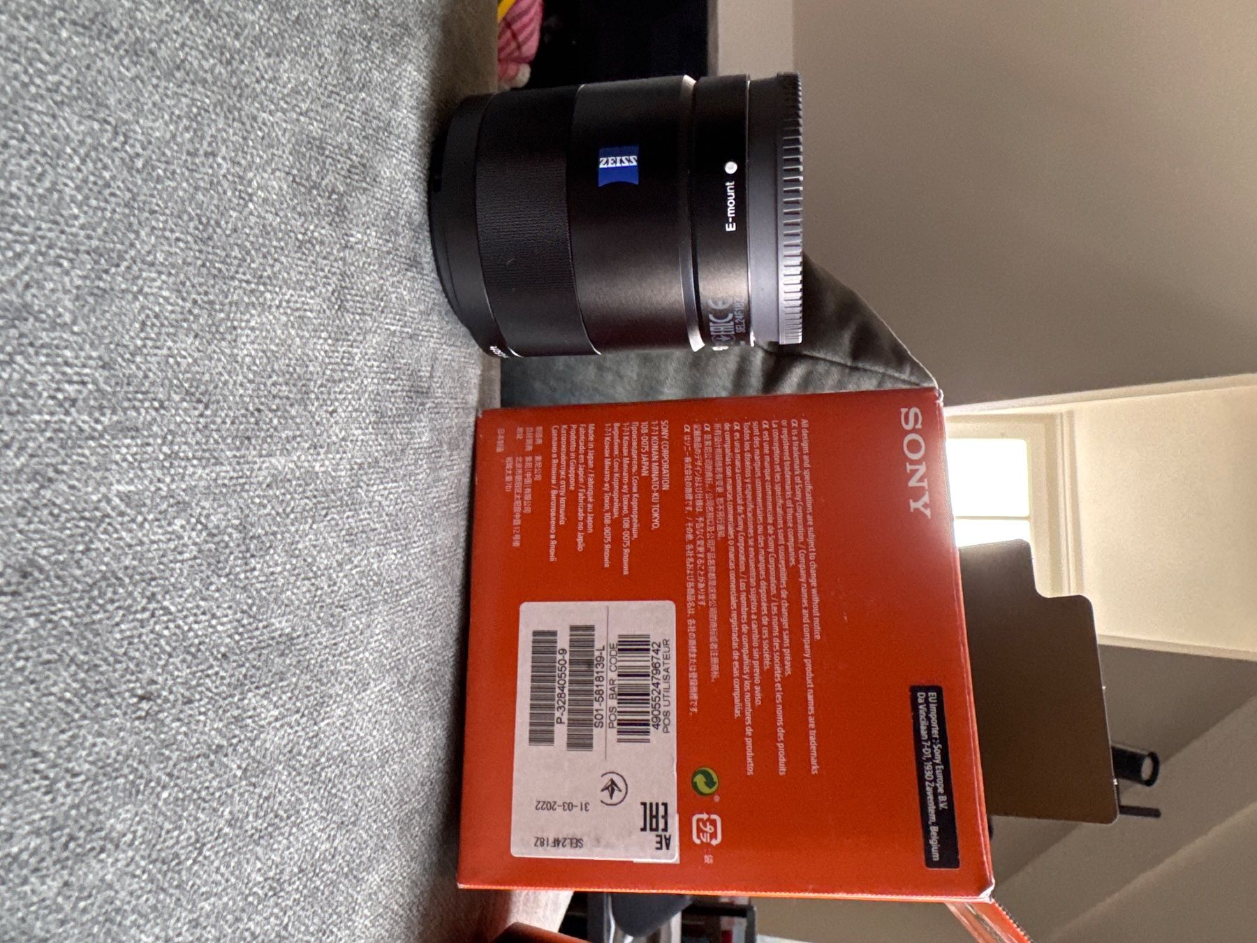 Sony Obiettivi: SEL24F18Z Sony E-mount 24mm F1.8 ZA – Usato da Basel venduto da jsa_6fqz