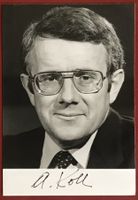 Arnold Koller Autogramm Foto 10x15cm Bundesrat