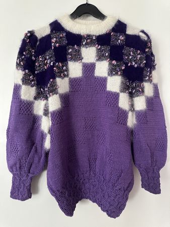 Damen Pullover selber gestricken