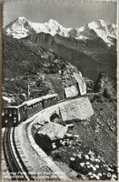 Schynige Platte Bahn, Eiget, Mönch, Jungfrau, 1942