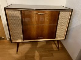 Schaub Lorenz Musikschrank mit Plattenspieler 