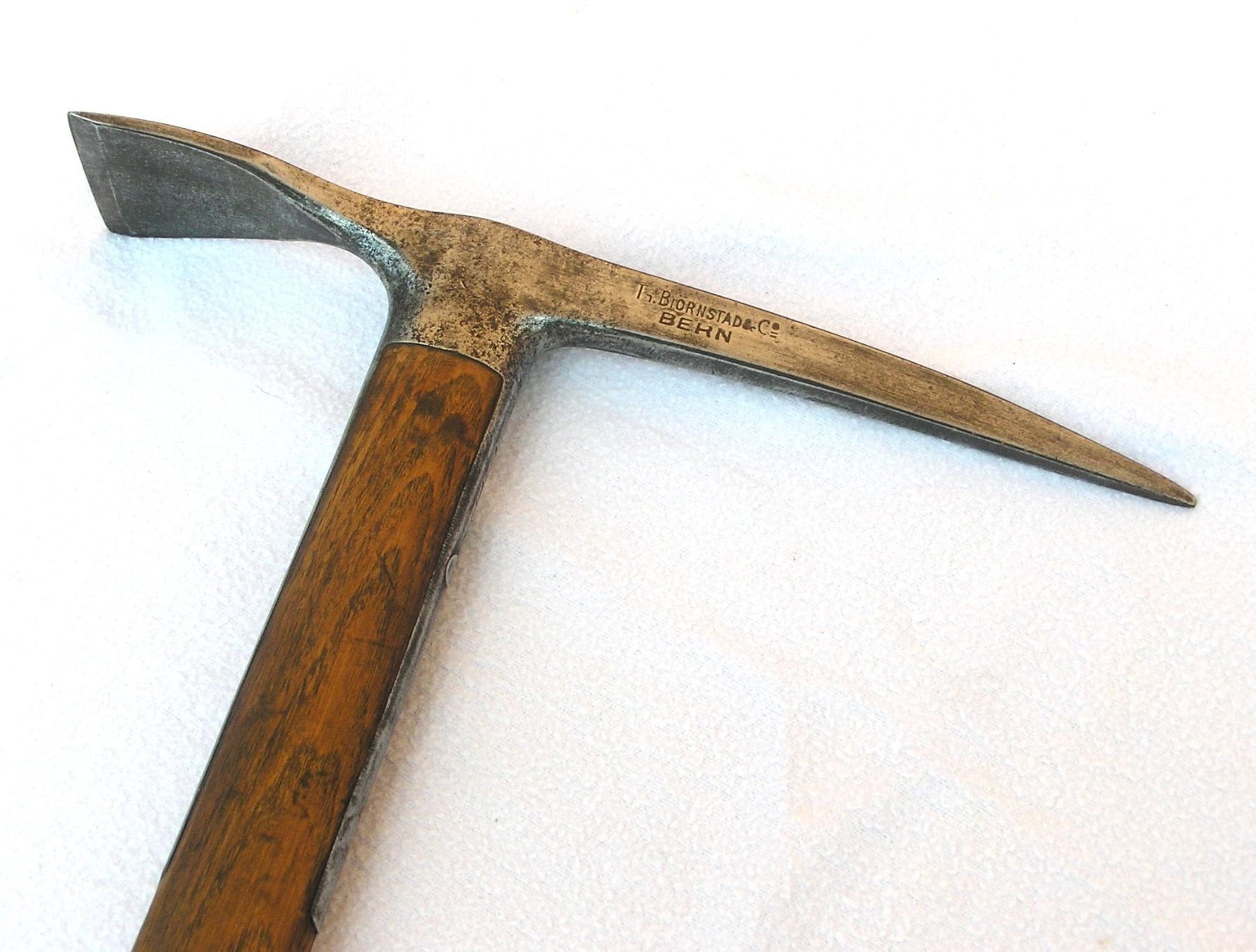 Kletterausrüstungen: TH. BIÖRNSTAD & CO. BERN EISPICKEL PIOLET GLETSCHERPICKEL – Gebraucht aus Grenchen von Antique-hunter 1