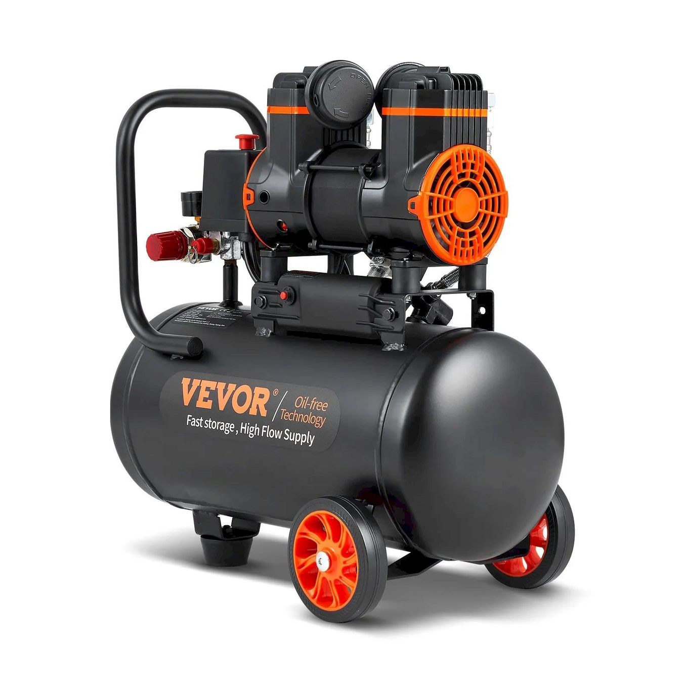 Compresseurs: VEVOR 2-900F18 Flüsterkompressor 8bar18L – Neuf avec emballage d'origine à Bottighofen par zaap