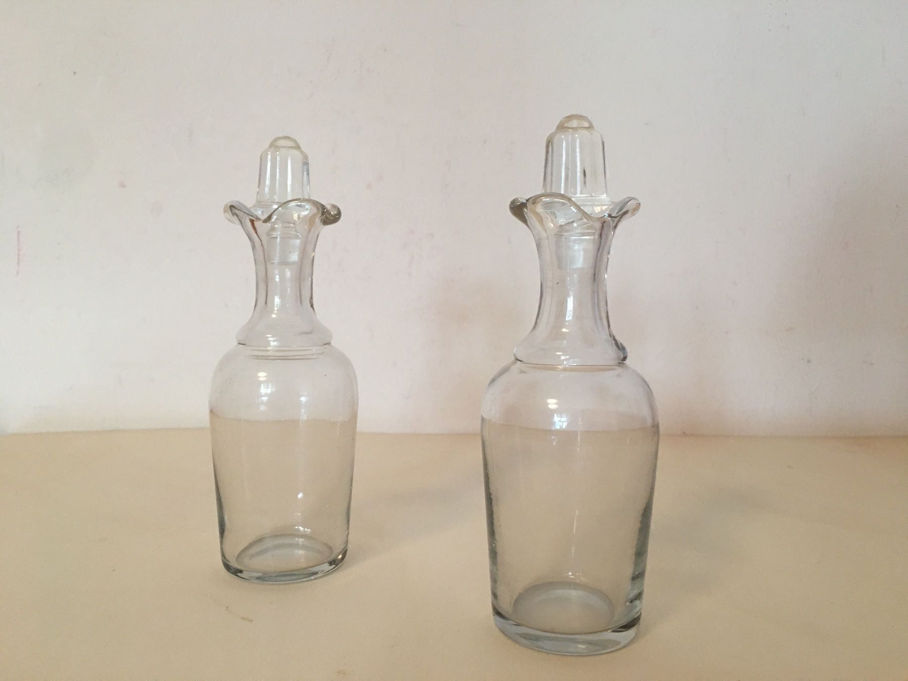 Caraffe: Jugendstil, Öl- und Essigkaraffen – Usato da Dornach venduto da AnnaK08 2