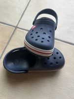 Crocs Clog K Navy Blue Size 33/34Good Condition