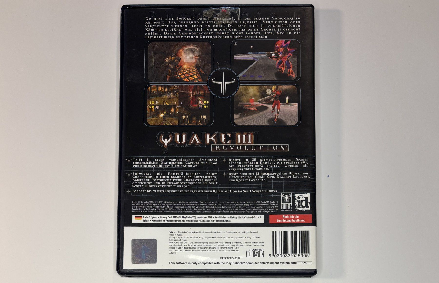 Giochi: PS2 - Quake III: Revolution – Usato da Allschwil venduto da Bullach 2