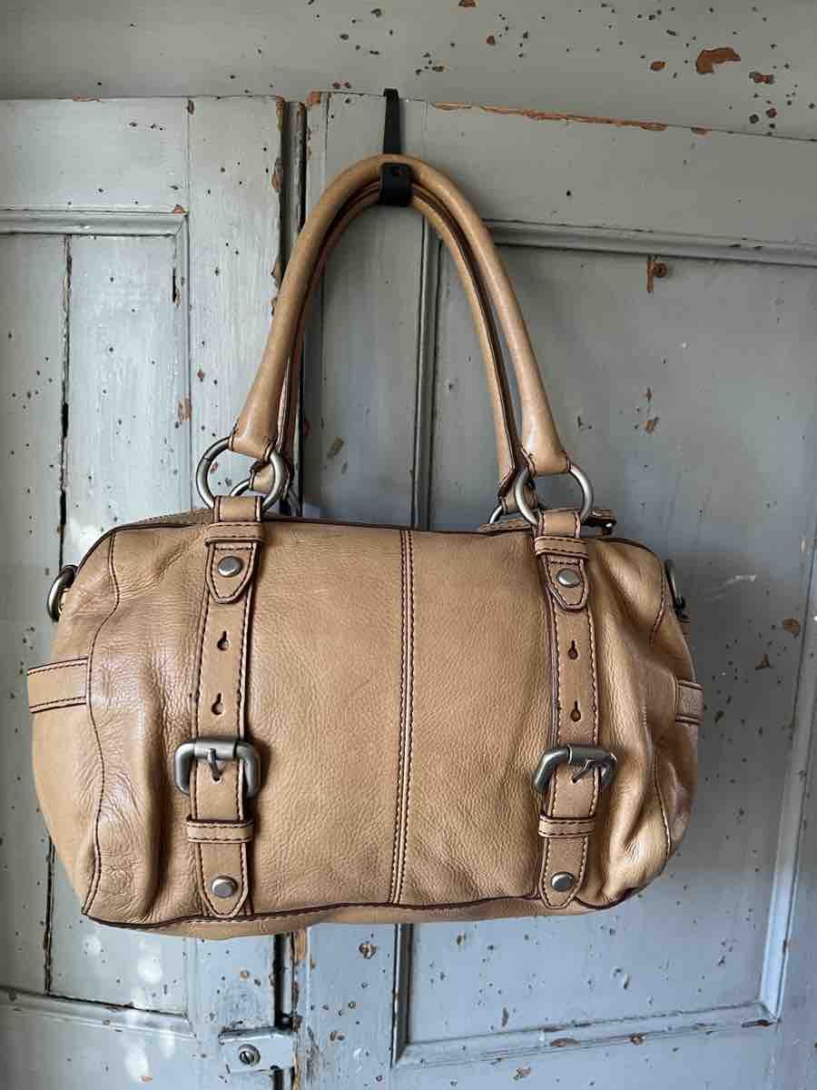 Fossil Taschen für Damen: Fossil Handtasche Damen Leder hellbraun – Neu (gemäss Beschreibung) aus Lausen von Mysli1 1