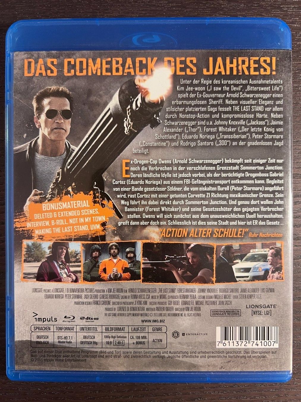 Tutti i DVDs: The Last Stand – Usato da Zürich venduto da Blu-ray_ZH 1