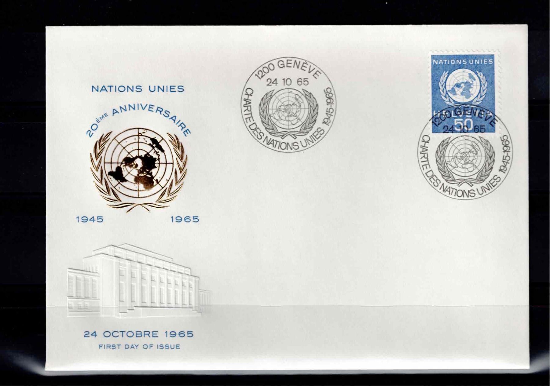 Alle Briefmarken: FDC Einzelmarke  1965 – Gebraucht aus Koblenz von Markenhimmel