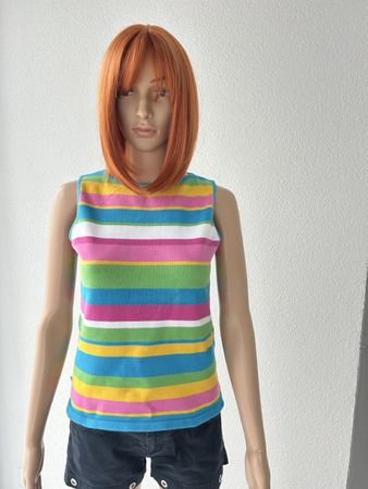Ralph Lauren Petite Sleeveless Top - Striped, Summer!