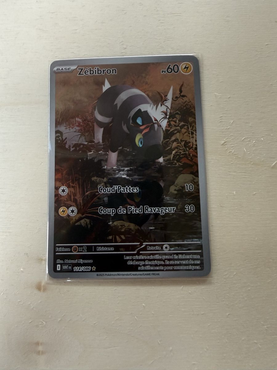Pokémon Cartes à collectionner: Zébibron 10.5 – Neuf (Voir description) à St-Maurice par Whatty