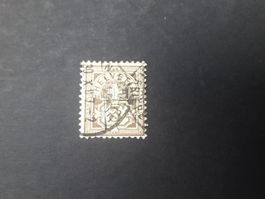 Ziffer Nr. 81 , entwertet 2 Stempel , 30.10.1907 ,Kat. 180.-
