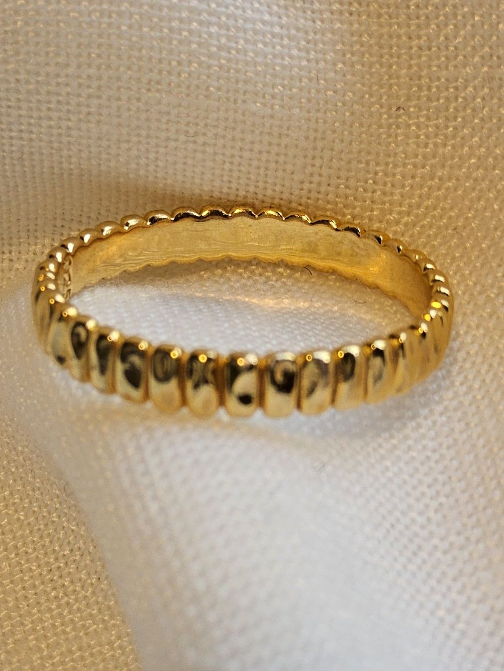 Anelli: Schicker vergoldeter Sterling Silber Ring Damen Grösse 58 – Usato da Zürich venduto da SciTec 8