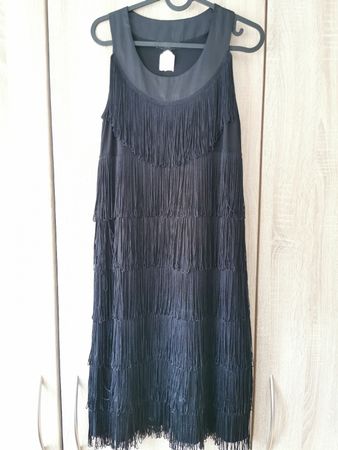 Comma Damen Kleid Gr 34 (De).