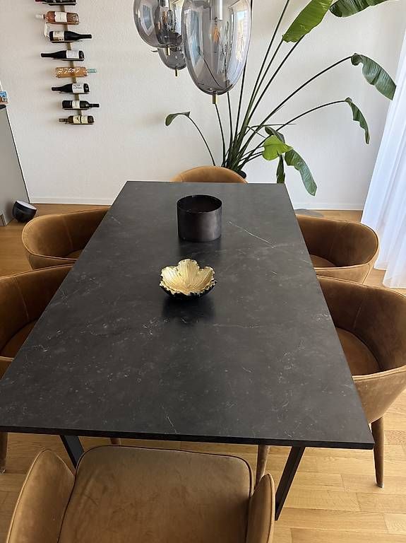 Set di tavolo e panche: Tisch und Lampe im Set – Usato da Liebefeld venduto da BernVerkaufAnkauf 1