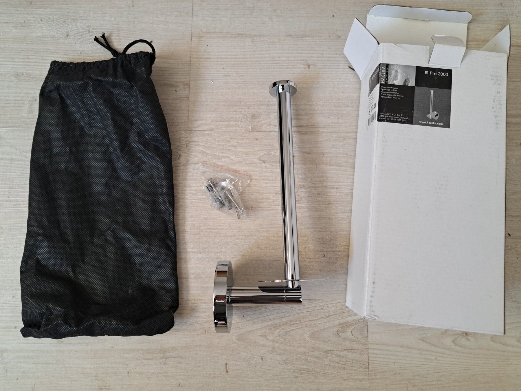 Altri accessori per il bagno: Haceka Reservenrollenhalter Pro 2000 – Nuovo e nell'imballaggio originale da Tegerfelden venduto da Spick67 1