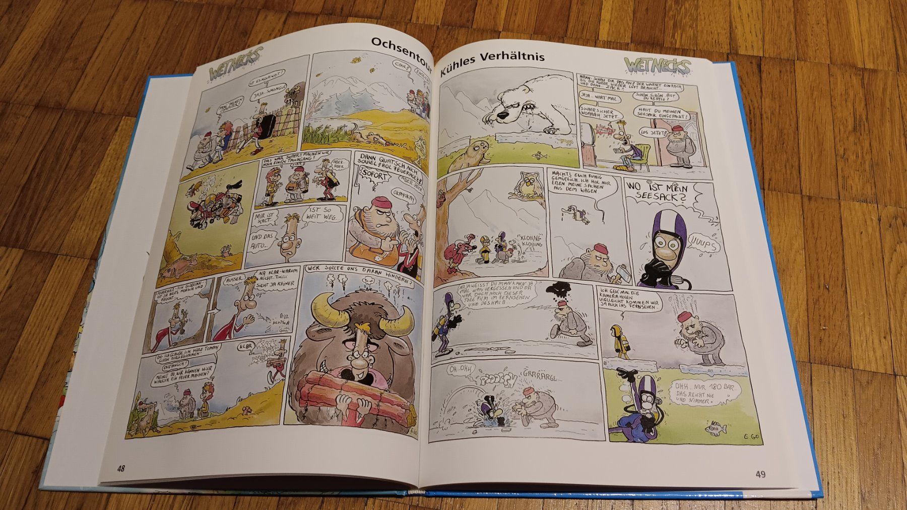 Fumetti: Wetnecks - Unterwasser Abenteuer Comic – Usato da Dietikon venduto da Rabia 1