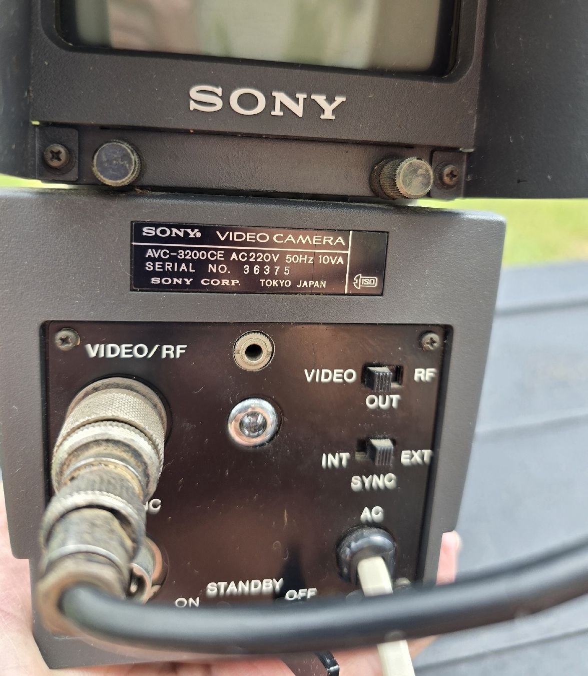Sony Fotocamera: SONY AVC-3200CE Video Camera Vintage gebraucht. – Difettoso da Walkringen venduto da Vanuca 5