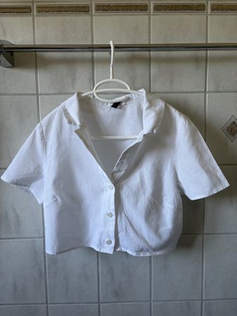 Kurzarm Bluse Bauchfrei