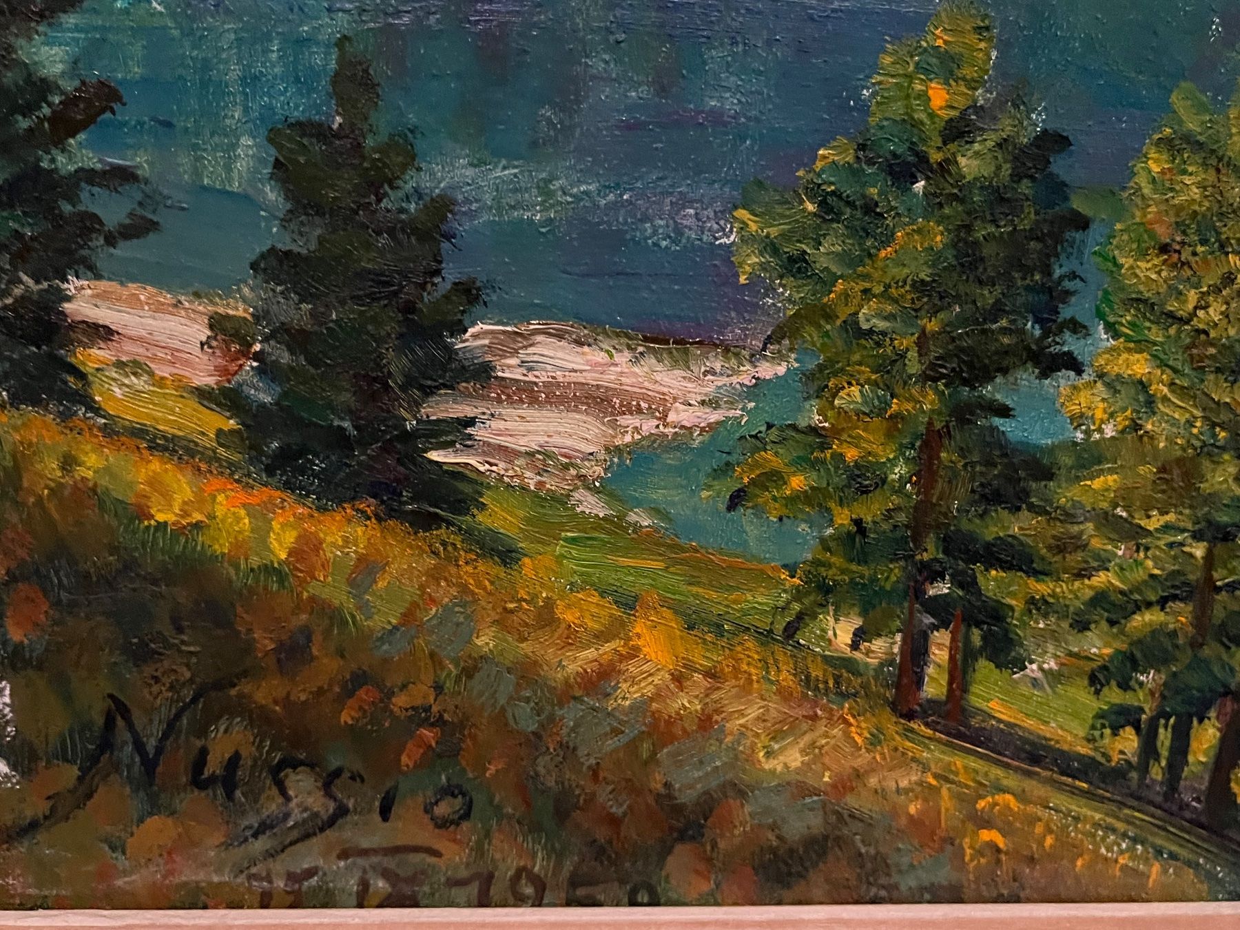 Tableaux: Oskar Nussio Greifensee – D'occasion à Untervaz par Kunstegga 2