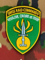 Verbandsabzeichen SWISS RAID COMMANDO