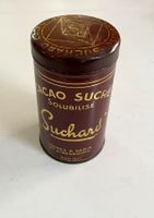 Suchard Cacao  - Alte Werbeblechdose / Ancienne boîte