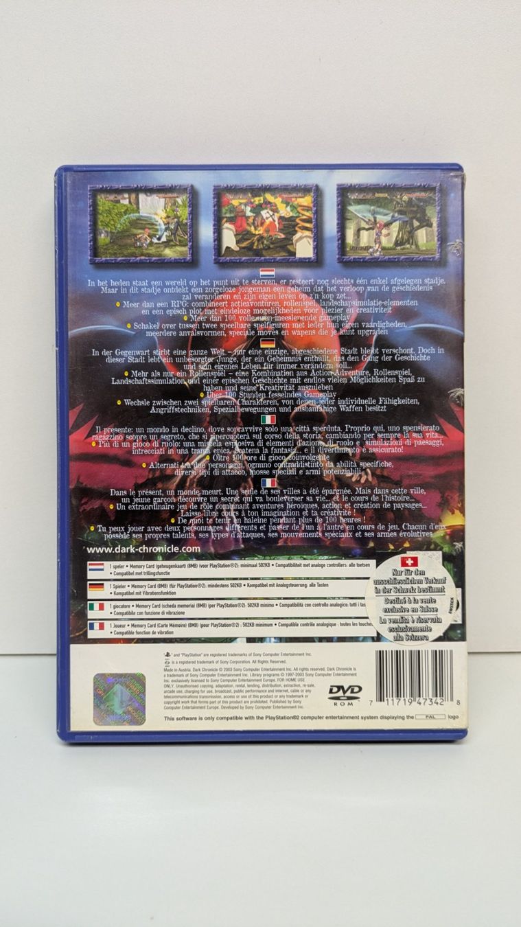 Giochi: Dark Chronicle - PlayStation 2 – Usato da Menziken venduto da mame18 2