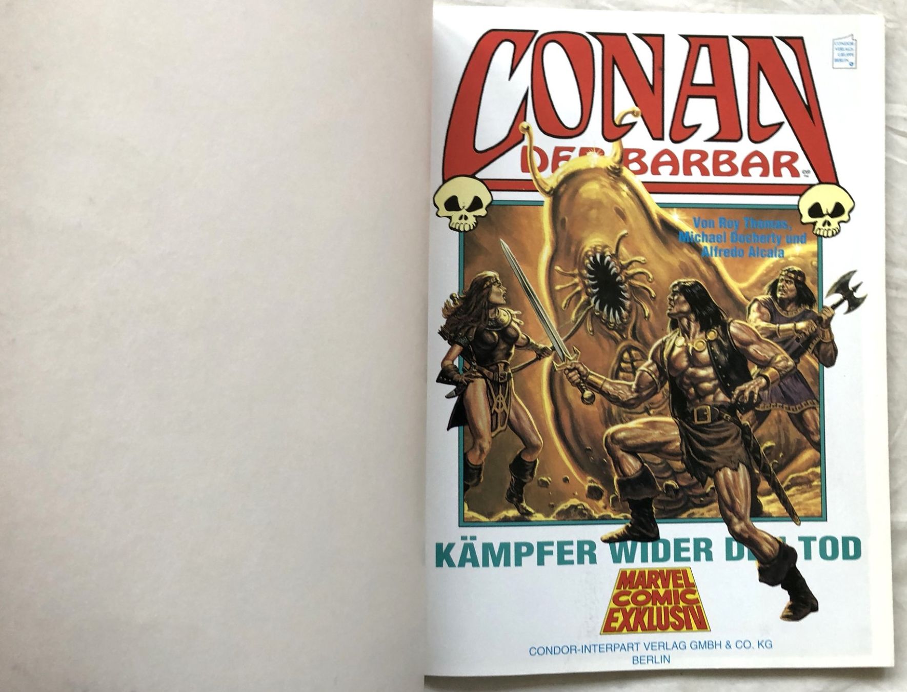 Fumetti: Marvel Comic Exklusiv - Nr.21 - CONAN DER BARBAR – Usato da Schaffhausen venduto da durruti 1