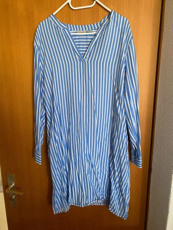 Sommerliches Blusenkleid aus Baumwolle Gr L 44 46