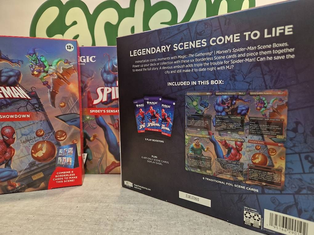 Magic The Gathering Carte collezionabili: Magic: The Gathering Marvel's Spider-Man Scene Box – Usato da Zwingen venduto da Cards4U 1