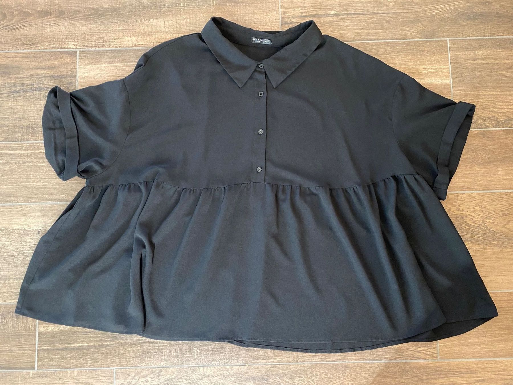 Shein Blusen: Bluse / Tunika schwarz Gr. 57 / 58 / 60 – Gebraucht aus Pratteln von a23_j2gs 6