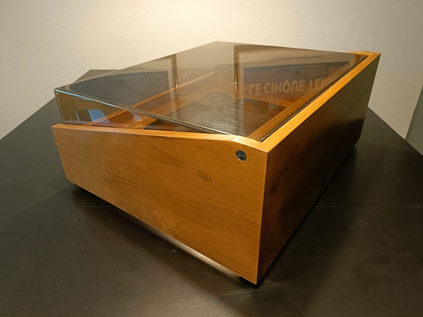 Thorens Giradischi: Socle en bois pour Thorens TD 124 – Usato da Pampigny venduto da edyschi 2