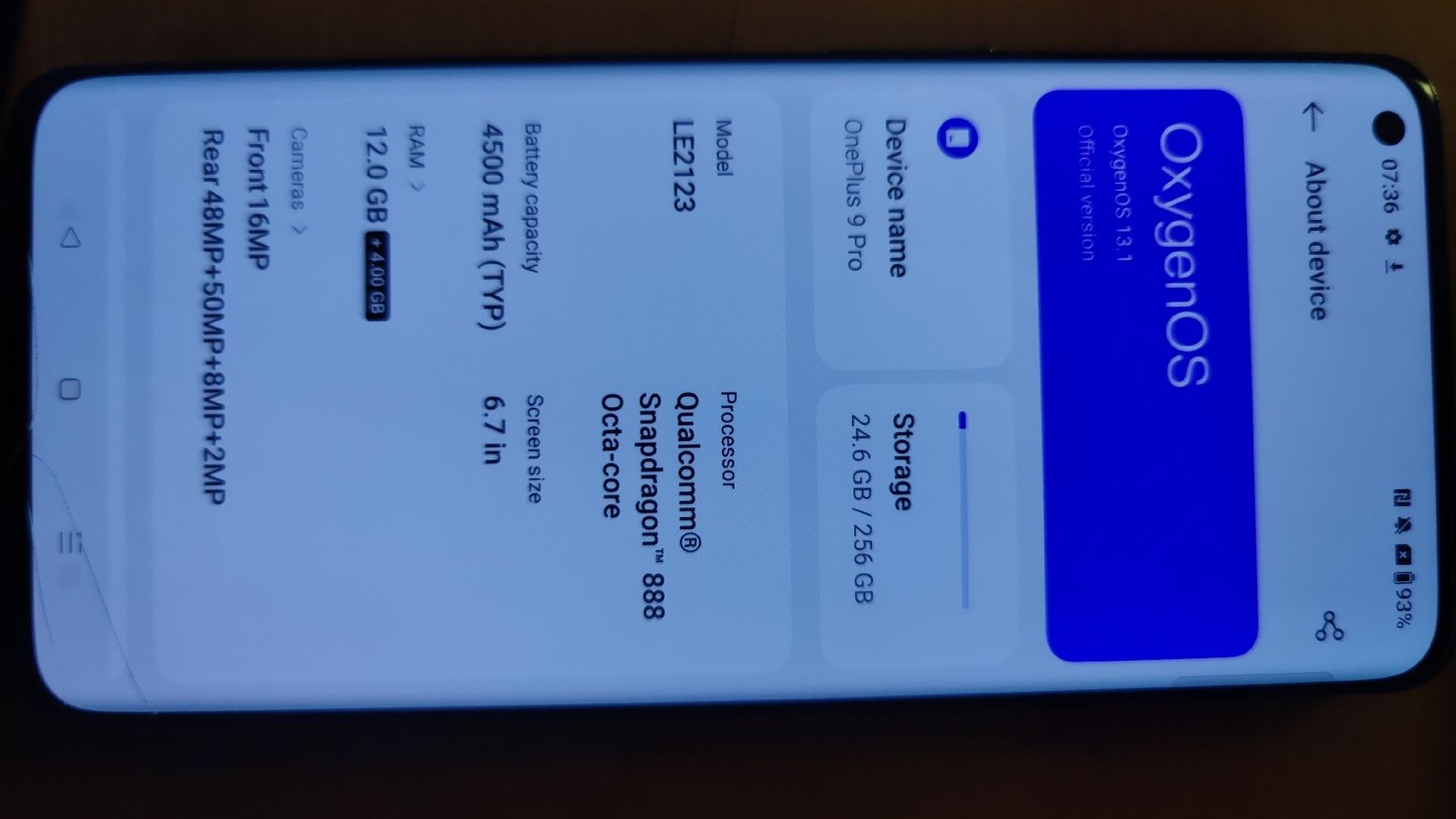 OnePlus Telefoni cellulari / Smartphones: Oneplus 9 Pro 256GB – Usato da Degersheim venduto da HariOm 5