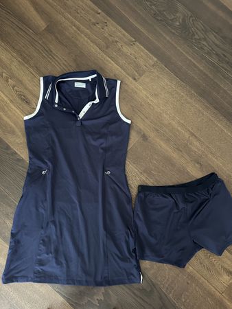 Callaway Golfkleid mit integrierter Hose Grösse M dunkelblau