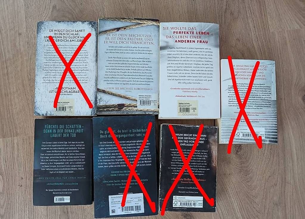 Libri: Bücher von Michael Robotham – Usato da Emmenbrücke venduto da mae_f96f 1