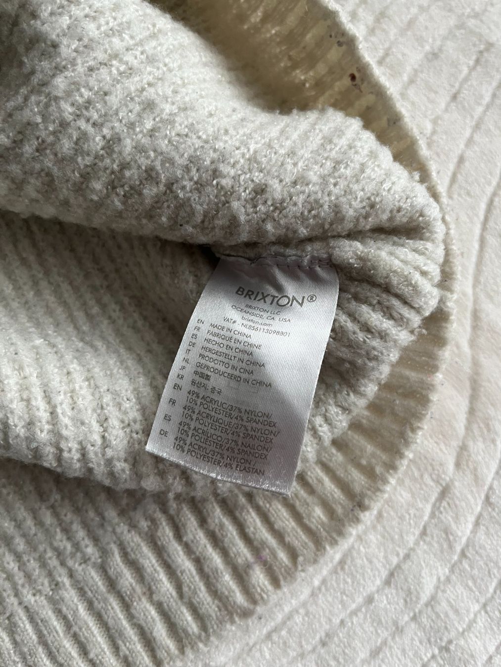 Pulls & Sweat-shirts: Brixton Strickpullover mit farbigen Ärmeln – D'occasion à Horw par mira_6p85 7