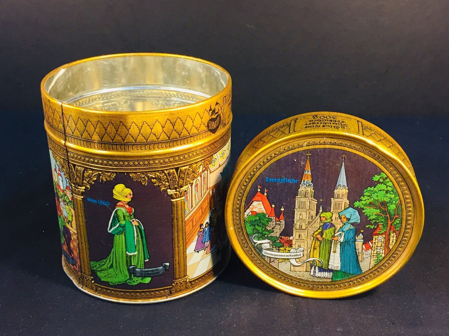 Barattoli: Vintage Blechdose – Usato da Schaffhausen venduto da vintageville 6