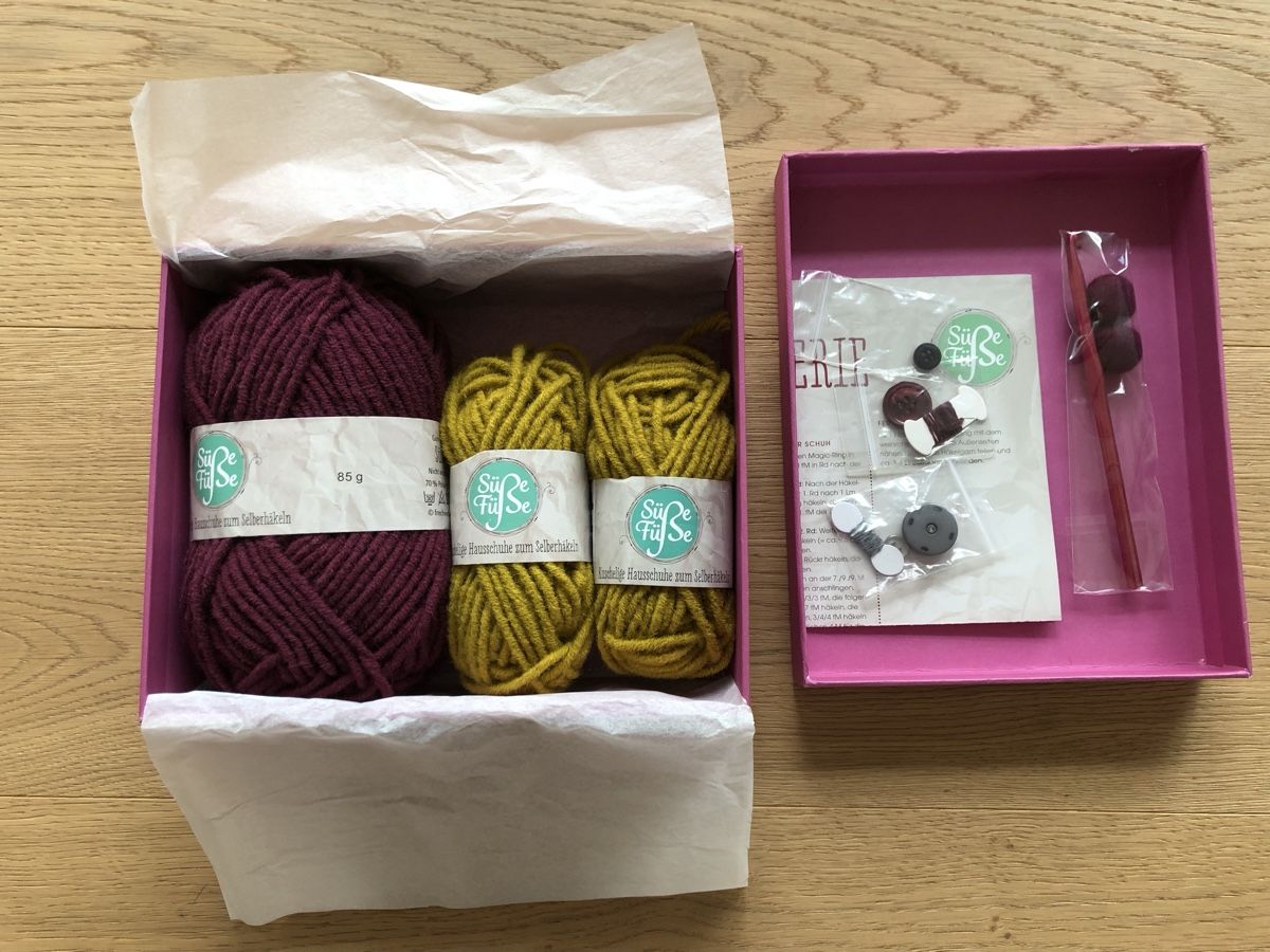 Kit bricolage: Häkel-Set (Neu!) – Nuovo e nell'imballaggio originale da Luzern venduto da julia917