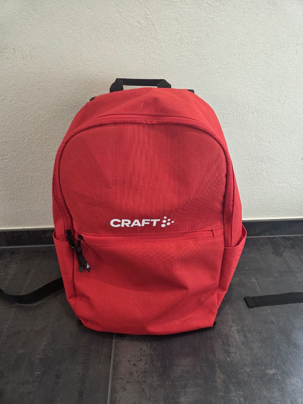 Rucksack Craft rot mit Netzfach guter Zustand (Neu (gemäss Beschreibung ...