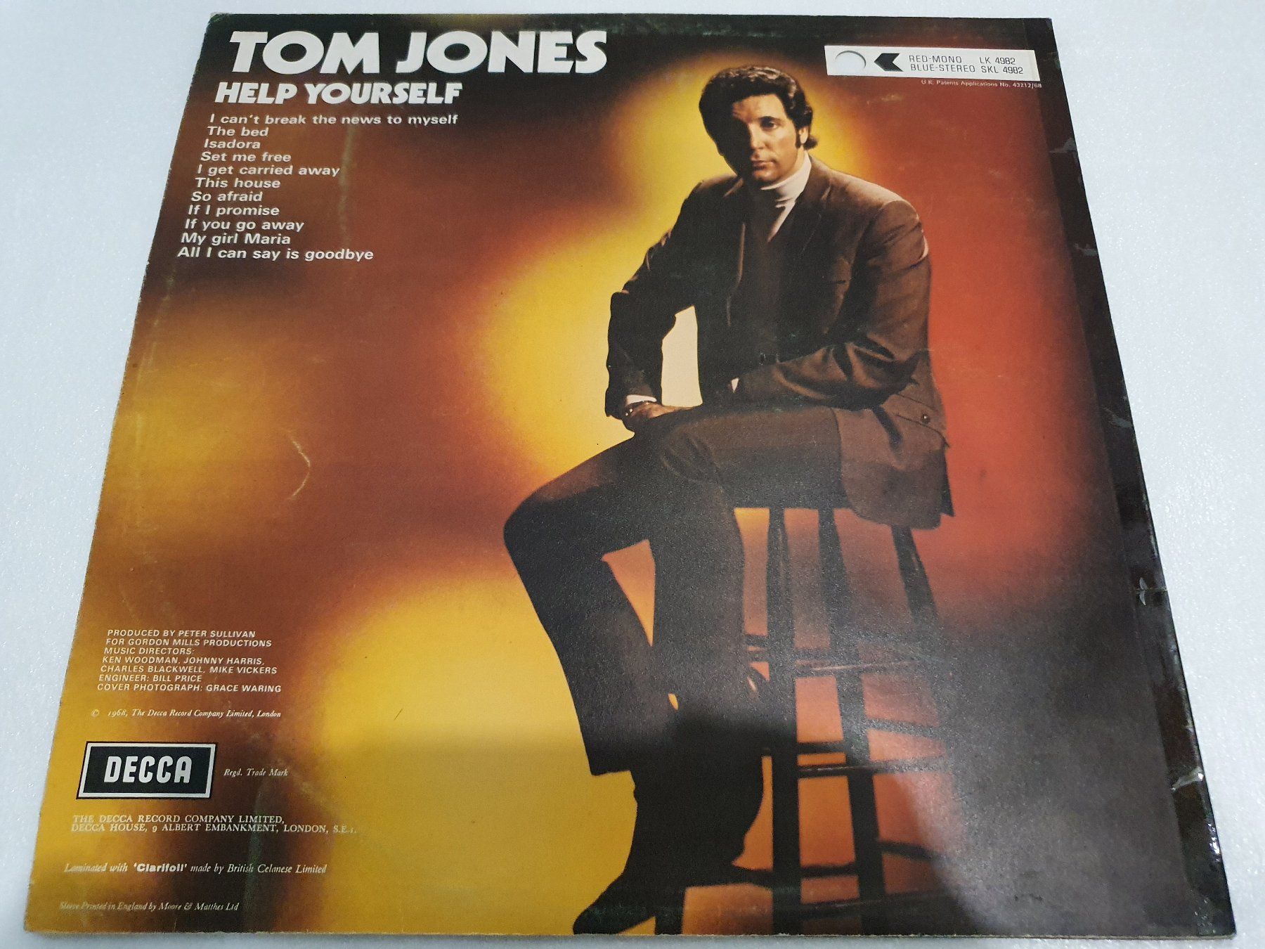 Dischi in vinile: Tom Jones – Help Yourself – Usato da Uster venduto da Vinyl-Leidenschaft 1