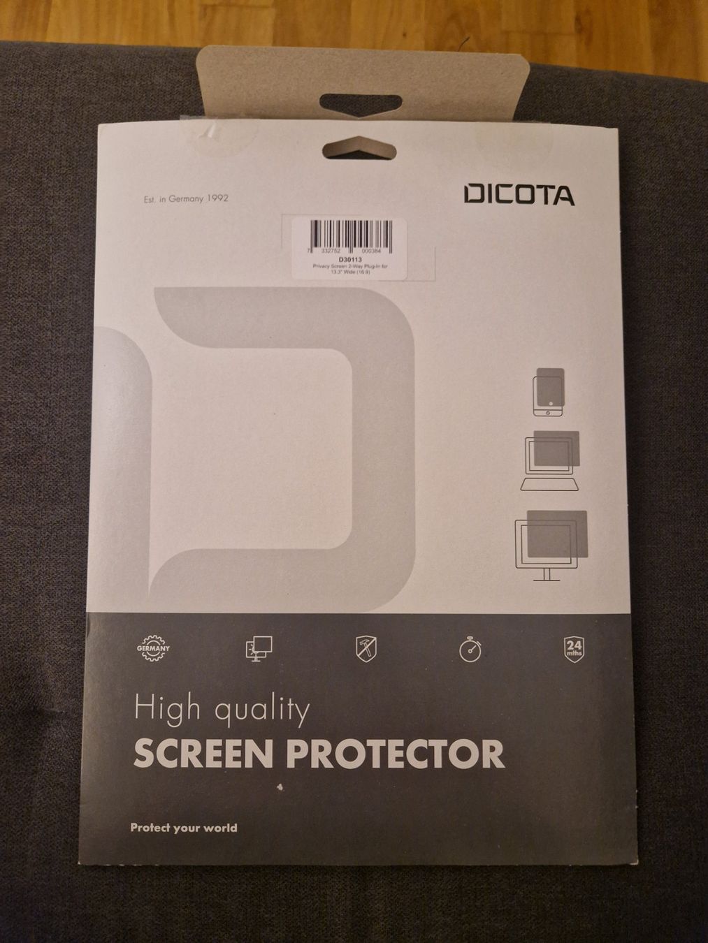 Fogli trasparenti: Dicota Screen Protector 13.3 Zoll – Nuovo e nell'imballaggio originale da Adlikon b. Regensdorf venduto da MELJO12