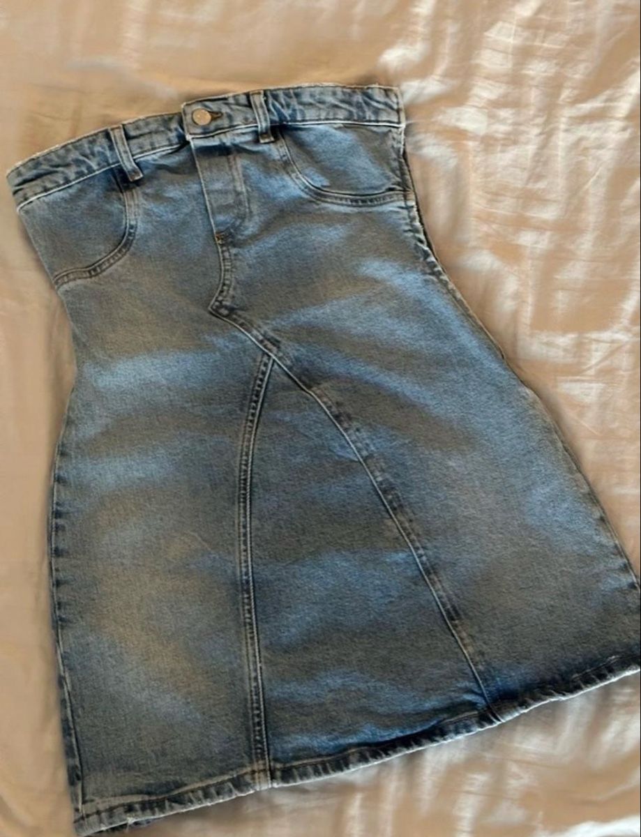 Zara Kleider: Zara Jeanskleid – Neu (gemäss Beschreibung) aus Zürich von pop_wv8q